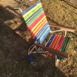 Very Nice Rio Reclining Beach Chair Only $25