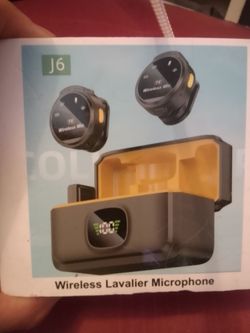 J6 Wireless Lavalier Microphone