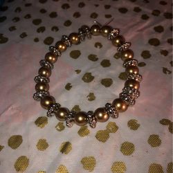 Gold,silver Bracelet 