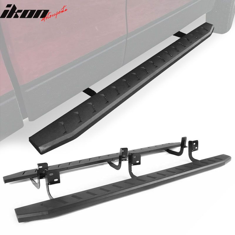 Fits 2007-2018 Chevy Silverado GMC Sierra Crew Cab 5" Running Board Side Step Bar