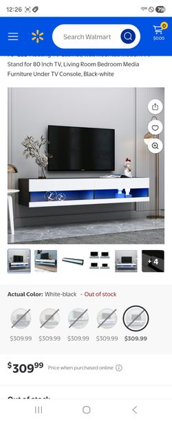Led floating tv cabinet