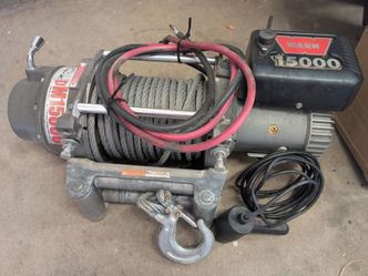 Warn M15000 Winch With Mount For F350