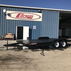 Deluxe Car Hauler 7x18