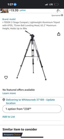 Professional tripod