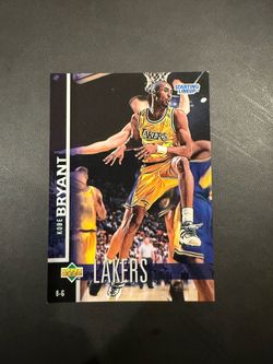 Kobe Bryant Upper Deck Starting Lineup Lakers Card