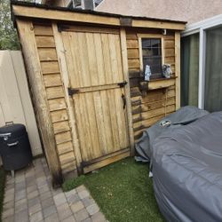 Wood Shed Or Patio Gazebo Cover Or Christmas Tree