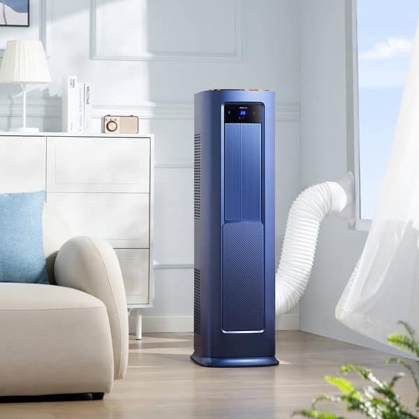 AIRPLUS 12000 BTU Portable Air Conditioners 650 Sq.Ft 4-in-1 AC Unit-With Built-in Dehumidifier, Heating, Fan Mode-With Remote Control/LED Display/24H