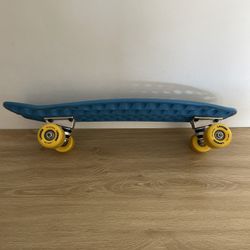 Lander Rio Cruiser Skateboard - Blue/Yellow