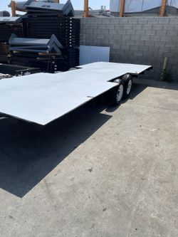 21 Foot Flatbed Utility Trailer