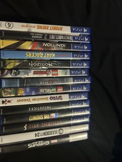 Ps4 and Ps5 games