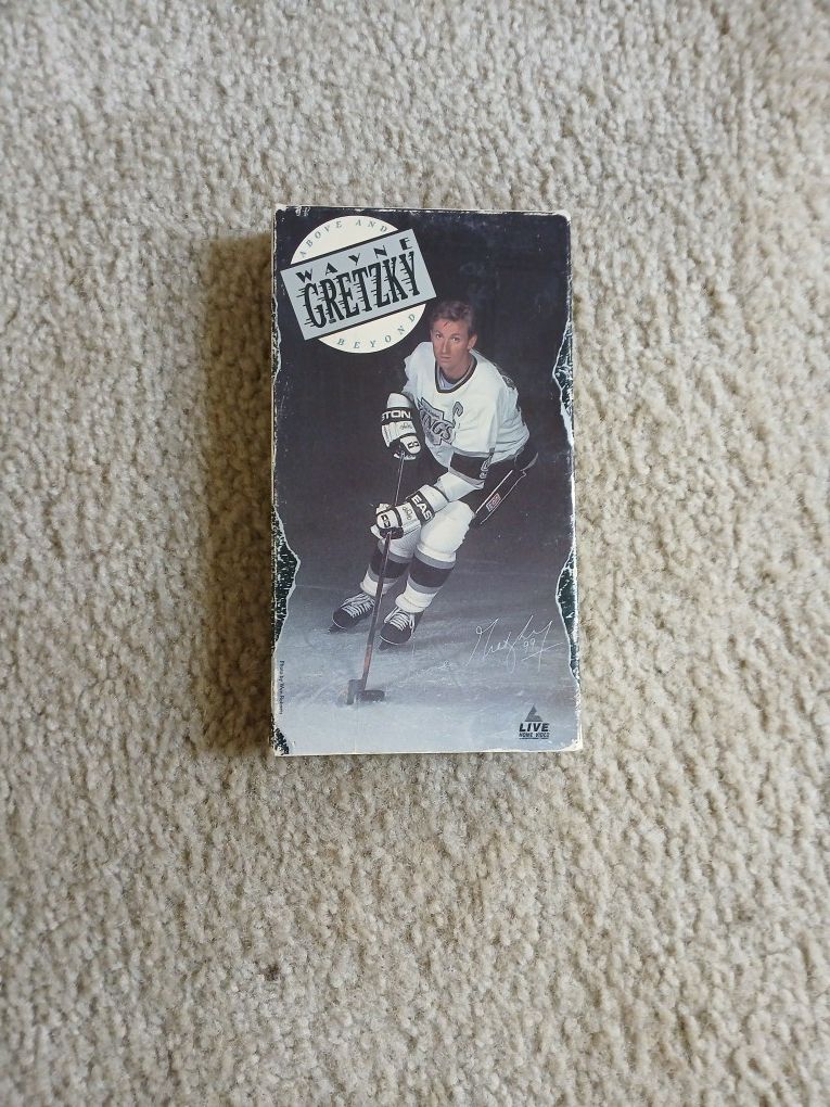 1990 Wayne Gretsky Video Tape VHS Tape Sports NHL Hockey
