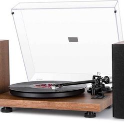 Turntable Hi-fi System - Bluetooth Record Player 
