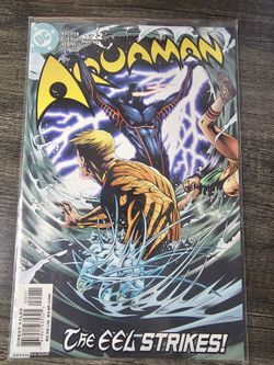 Aquaman October 2004 DC Comic Book Issue #22 - The Eel Strikes!