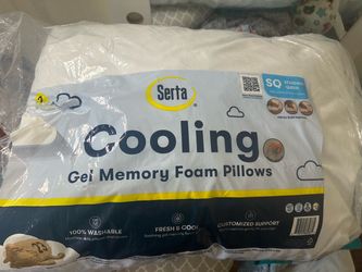 Couple  Cooling memory pillows