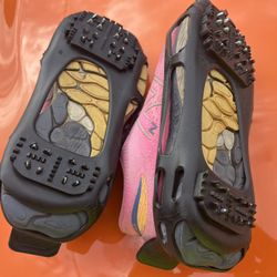 New ice, snow traction, cleats