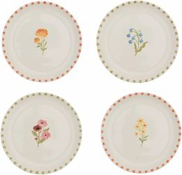 Haven Floral Salad Plates, Set of 4