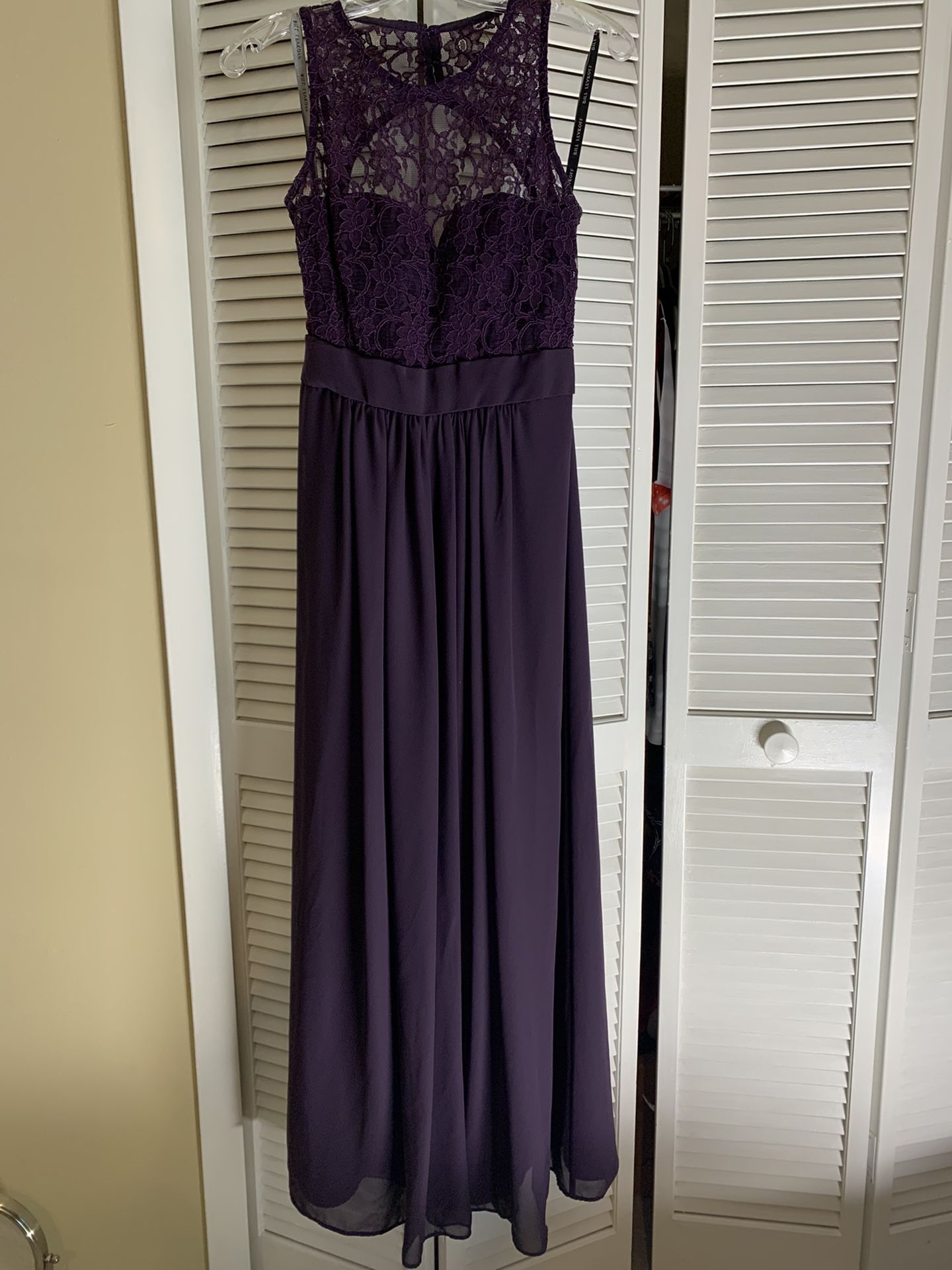Bridesmaid Dress (plum/eggplant/purple)