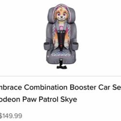 The KidsEmbrace Nickelodeon Paw Patrol Skye Combination Booster Car Seat