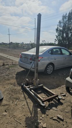 Manual forklift lift