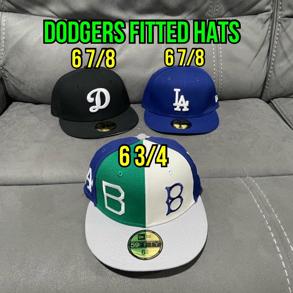 6 3 sales 8 fitted hats