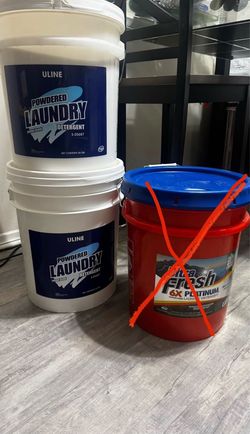 Powder Detergent bucket $25 each