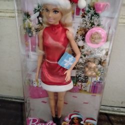 Barbie Santa Doll