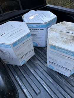 Black Whirlybird For Roof