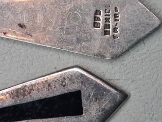 Mexican Sterling Silver Arrow Earrings