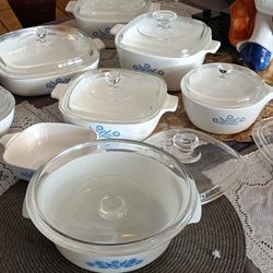 Old Entire Pyrex Collection 