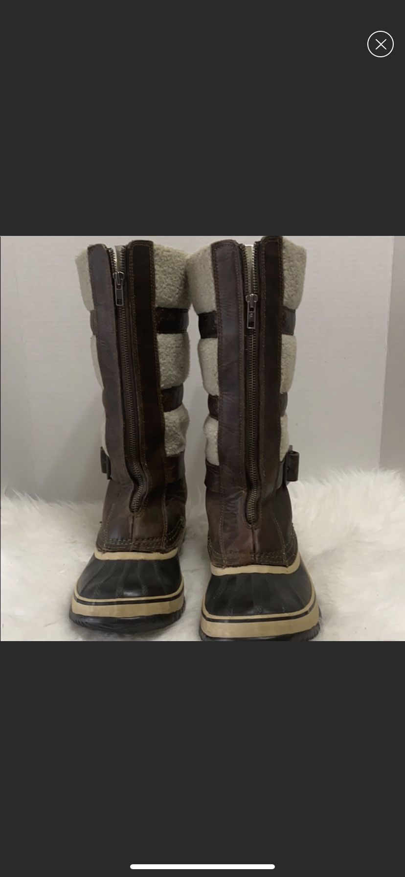 Sorel Helen Of Tundra 9 Style 1586 Brown Oiled
