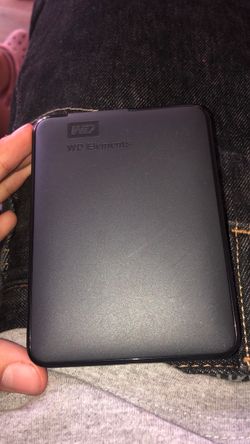Wd elements 1TB portable external hard drive