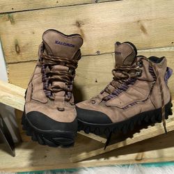 1990s Salomon 'X-Winter' Mid Hiking Sneakers - men size 10.5 