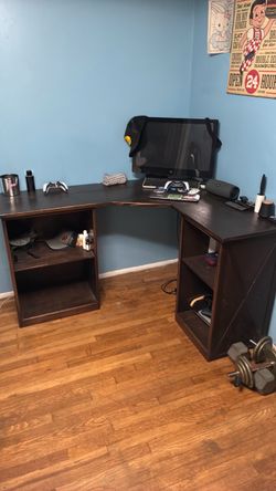 handmade wooden Desk
