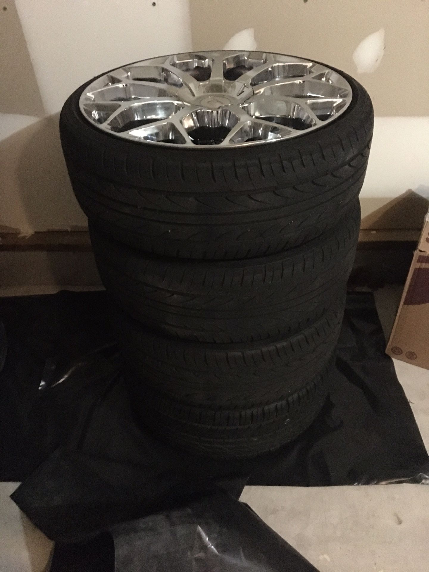 Sold ** ONLY TWO - 22” inch rims - Make Offer 