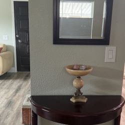 Table And Mirror. 
