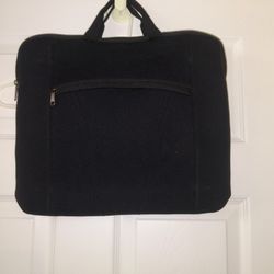 Black Protective Laptop, Tablet Bag 15" x 13", Handbag For Travel Office 