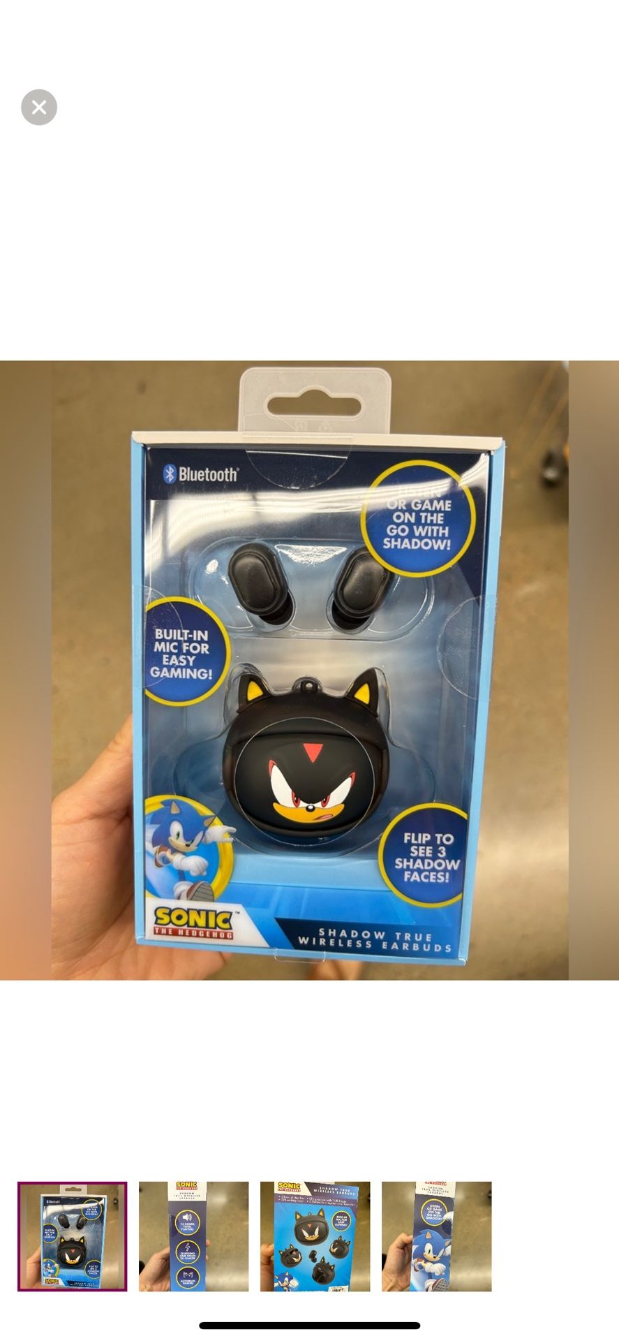 NWT Sonic Shadow True Wireless Earbuds