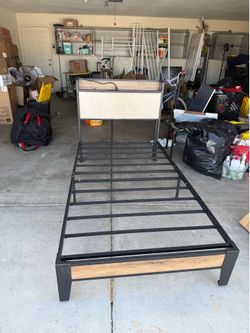 Twin bed frame