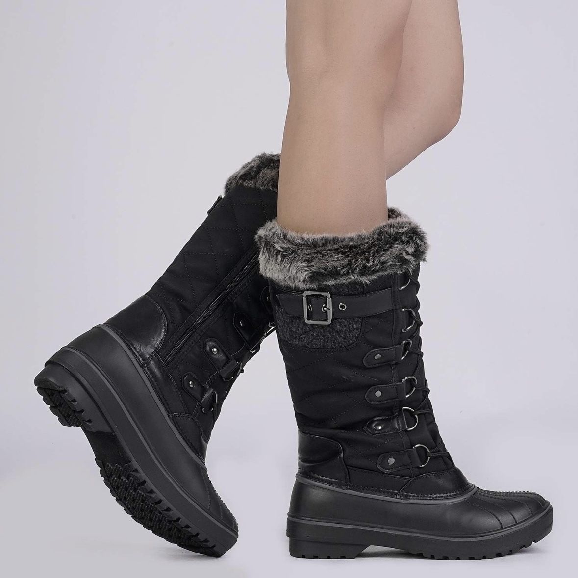 Dream Pairs Women’s Faux Winter Boots