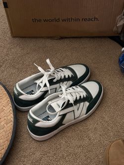 Size 11 Men’s New Varsity Vans Dark Green