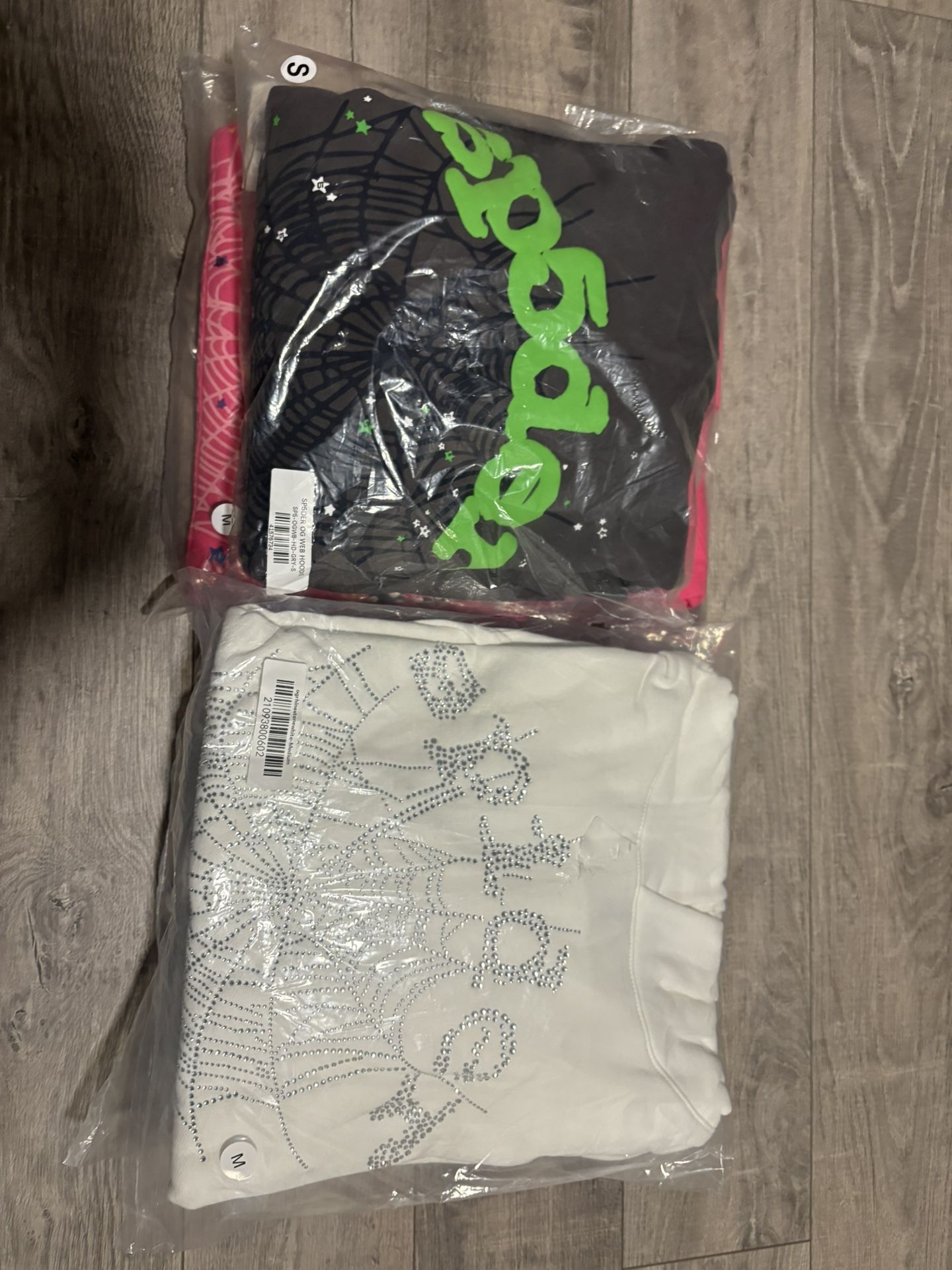 spider hoodies all sizes and colors