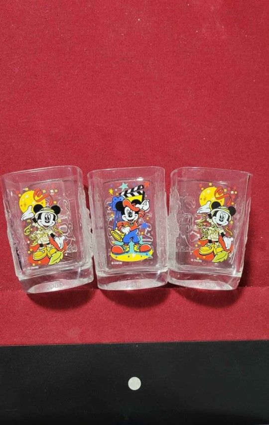 Walt Disney McDonald's Glasses/Cups