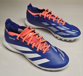 Adidas Predator League TF Soccer Cleats Shoes Blue White ID0910 Size 7 Turf

Size 7. From non smoking pet free home. Will ship out same/next day.