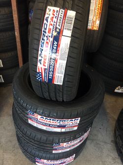 4 Brand New 1955016 American Roadstar Tires 