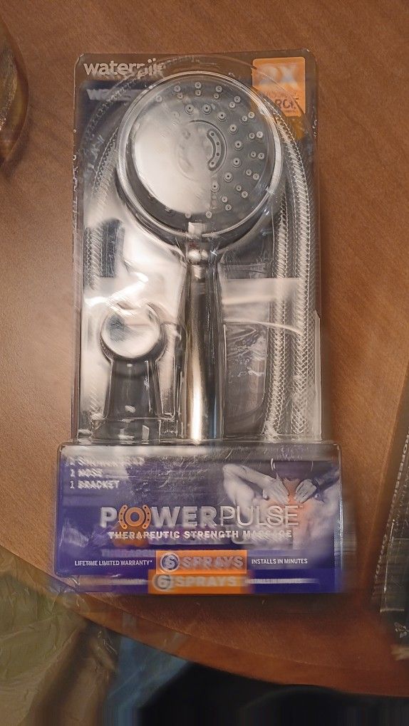 Designer Shower Head Water Pick