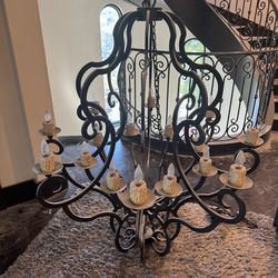 Iron Chandelier
