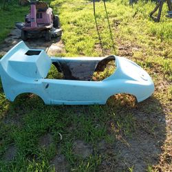 Old Fiberglass Go-kart Shell