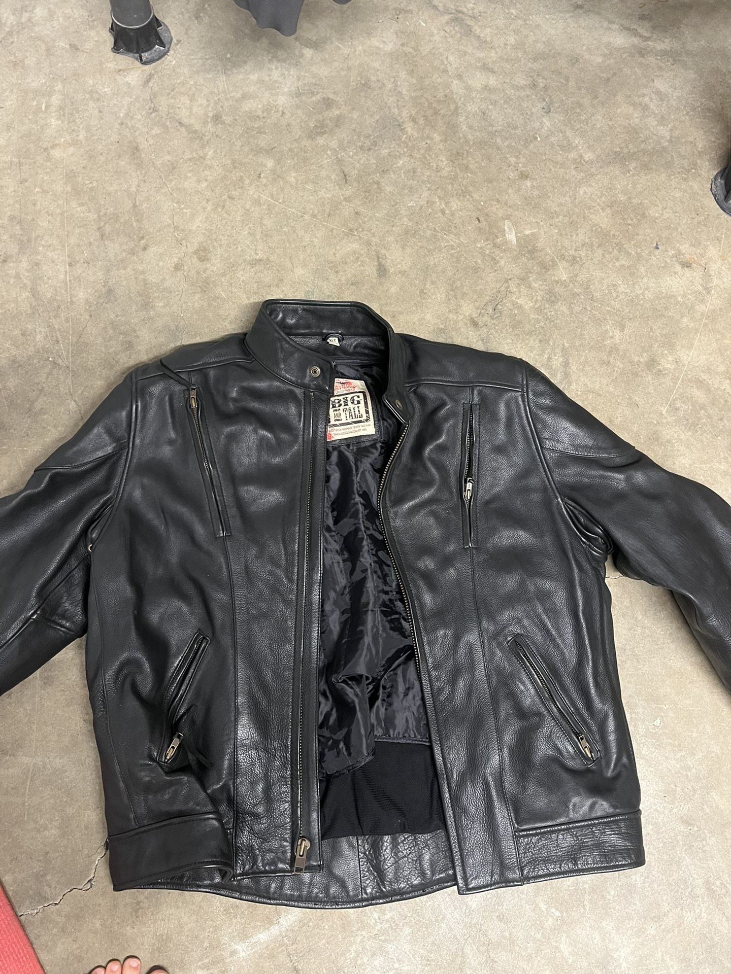 Motorbike Leather Jacket 