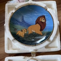 The Bradford Exchange Disney Lion King Decorative Plates 