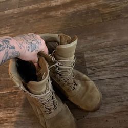 Military boots
